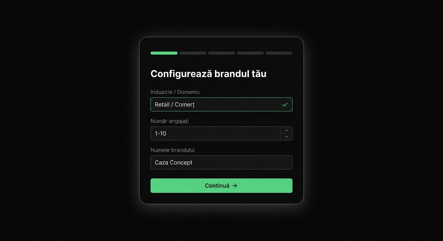 Configurezi brandul